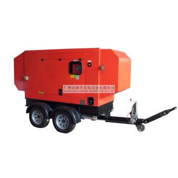 30kVA/24kw Trailer Diesel Silent Generator Series/Mobile Generator